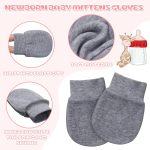 9 Pairs Newborn Baby Mittens Infant Toddler Gloves No Scratch Mittens Unisex Cotton Gloves for 0-6 Months Baby Boys Girls - Image 3